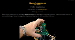 Desktop Screenshot of modelengines.info