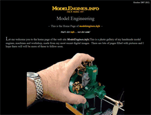 Tablet Screenshot of modelengines.info
